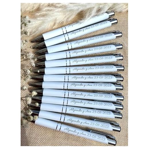 Uvimark | 50 Bolígrafos Personalizados | Artículos publicitarios | Merchandising | Regalos de Empresa | Detalles de Boda | Bolígrafos Personalizables