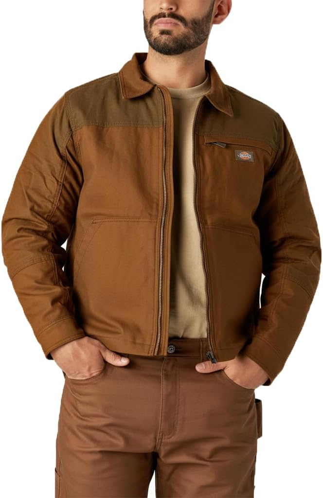 Dickies Mens Tradebuilt Wax Coated Canvas Service Jacket