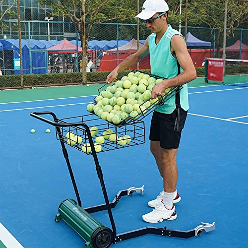 Raccoglitore automatico di palline da tennis, raccoglie fino a 290 palline, ideale per campi e palestre