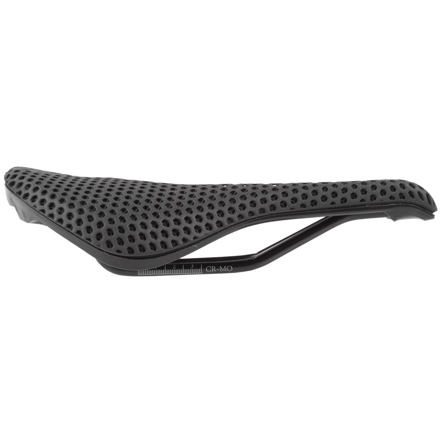 Sellino per bicicletta 3D Comp: sella da corsa anatomica, nylon, nero