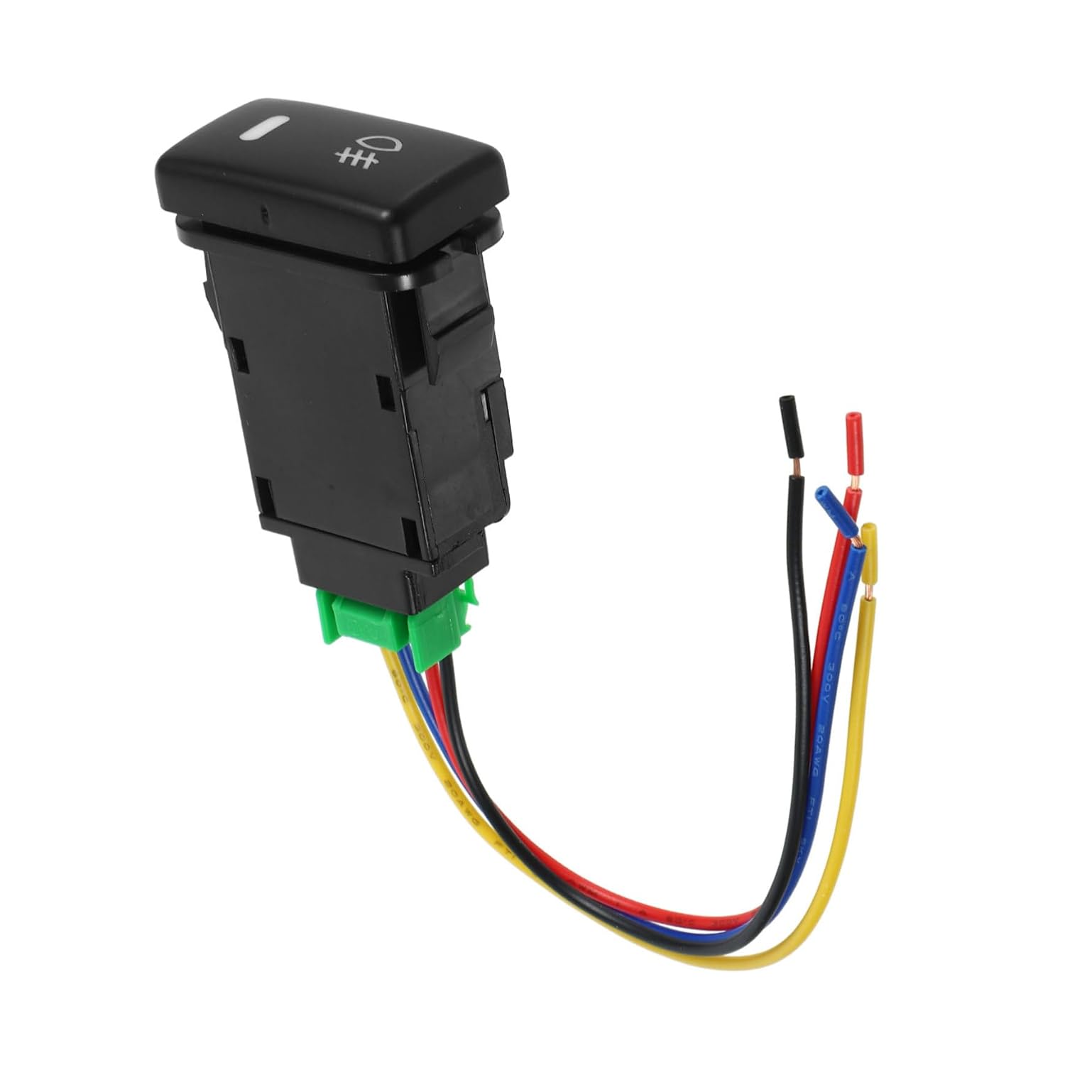 ULTECHNOVO Pin Car Fog Light Switch Kit Fog Light Control Switch for Vehicle Easy Install Wiring Harness