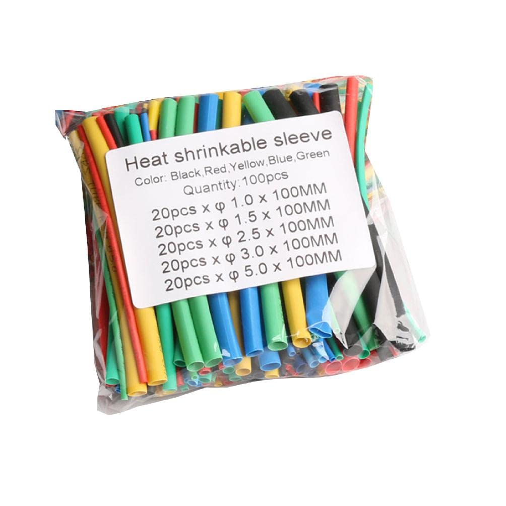 164 Pcs/Set Heat Shrink Tube Kit Insulation Sleeving Wire Shrink Wrap for Wires Repairs Soldering Automotive Wiring Heat Shrink Tube Kit Tubing Wrap
