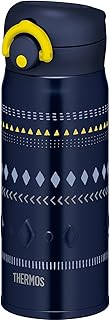サーモス 水筒 真空断熱ケータイマグ 400ml ネイビーイエロー JNR-401 NV-Y