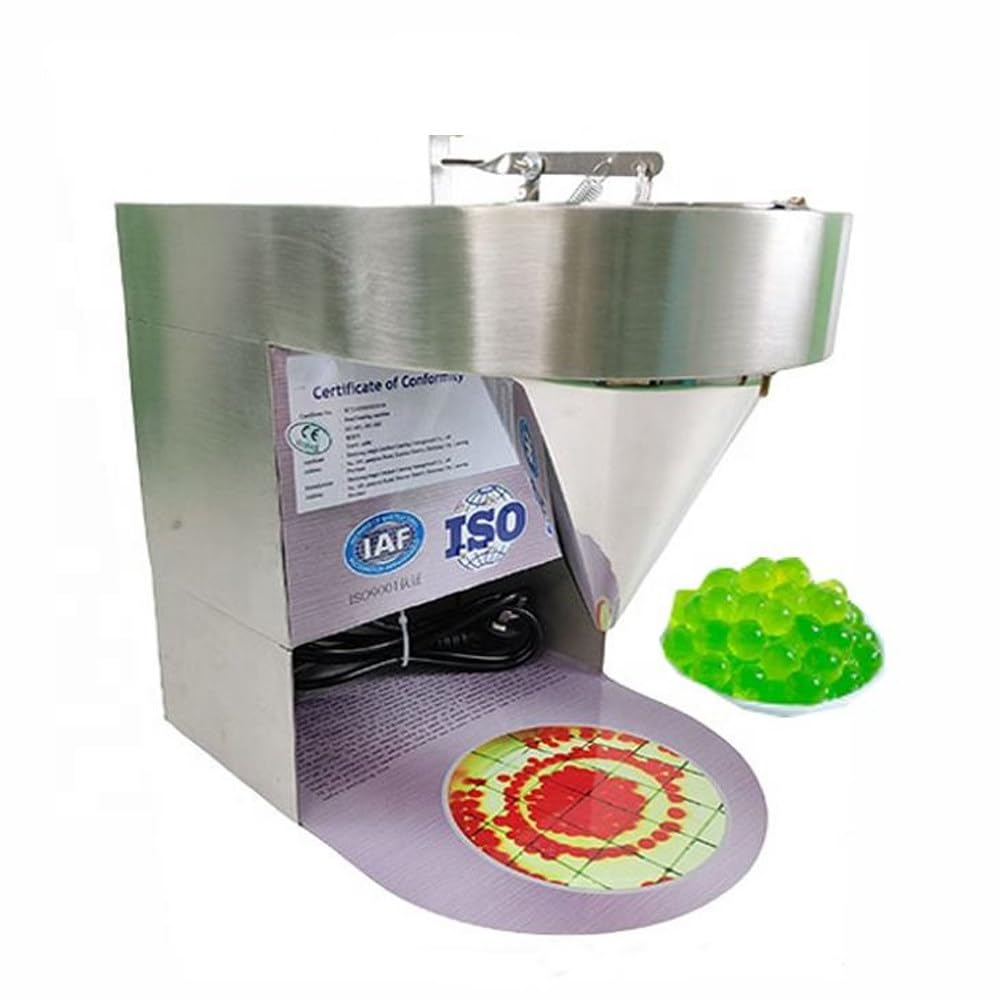 Shaivrissian Multicolor Commercial Tapioca Pearl Maker With 600 Pieces/Minute