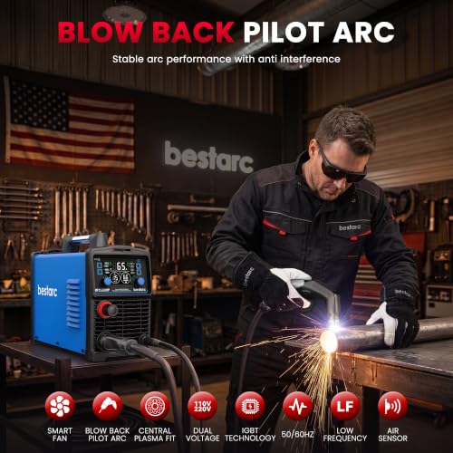 Bestarc 65A Non-HF CNC Plasma Cutter, Blow Back Pilot Arc, Large LED by bestarc - Used condition - Image 8