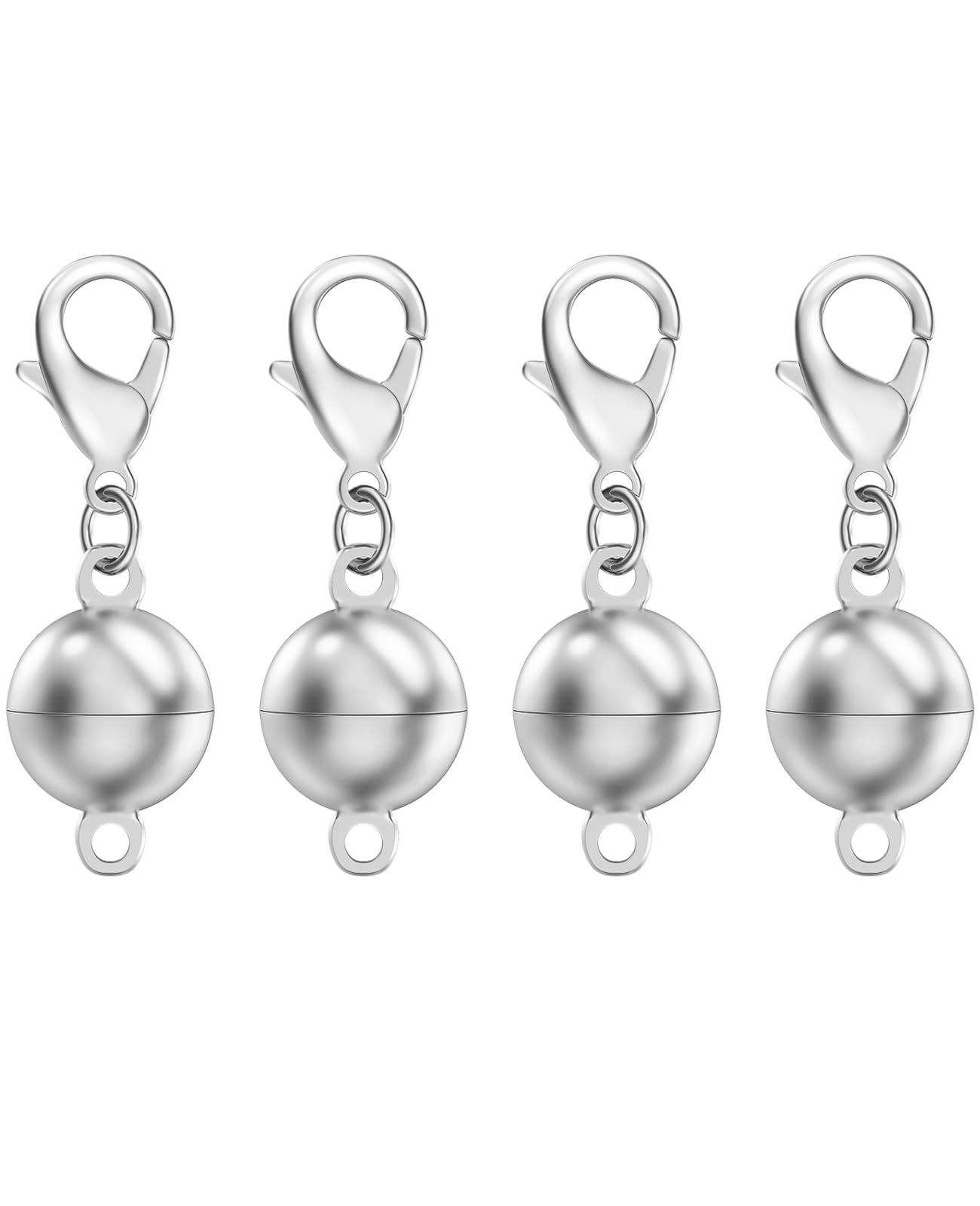 kcctooNecklace Clasps and Closures 14K Gold and Silver Bracelet Extender Connector for Jewelry Making