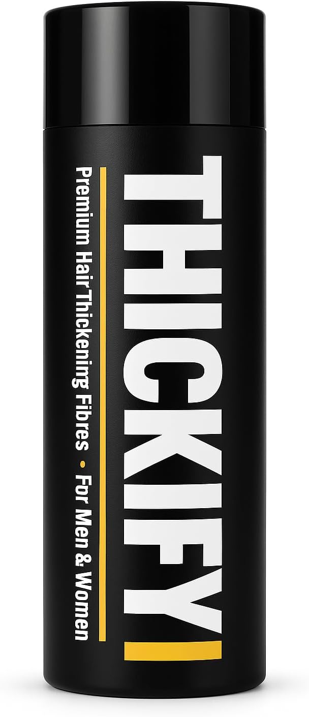 Hair Fibres for Thinning Hair Undetectable & Natural - 28g Bottle - Completely Conceals Hair Loss Instantly - Hair Thickener & Topper for Fine Hair for Women & Men (Medium Blonde), Pack of 1