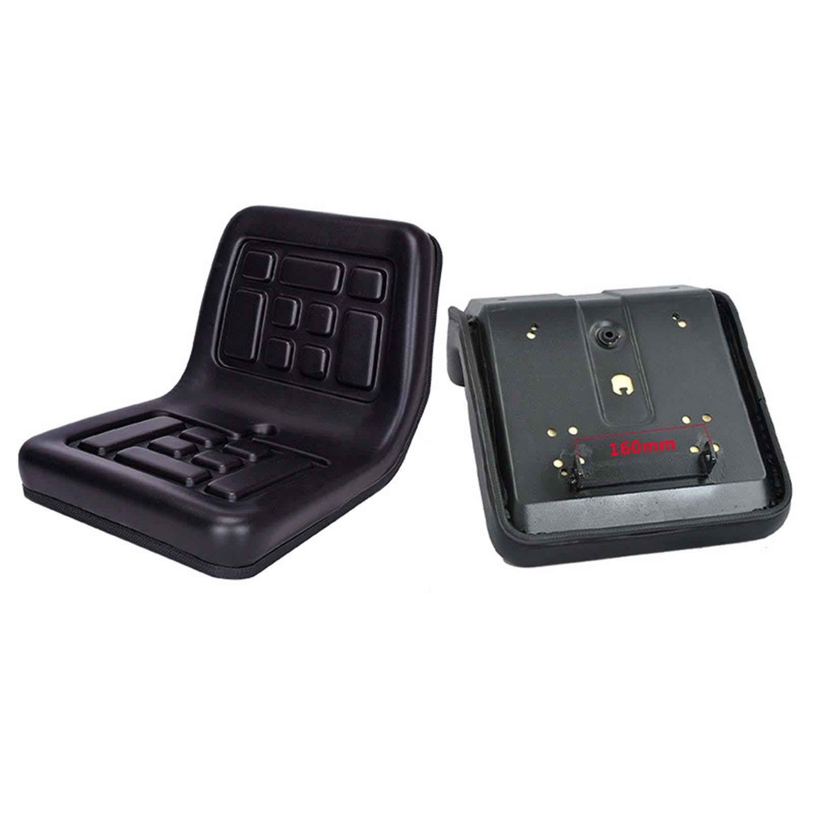 Asiento para Tractores Asiento Maquinaria Agrícola Asiento Universal Cosechadora con Acolchado Grueso de Cuero Pu Fácil de Colocar Y Limpiar Adecuado, Modelo de soporte