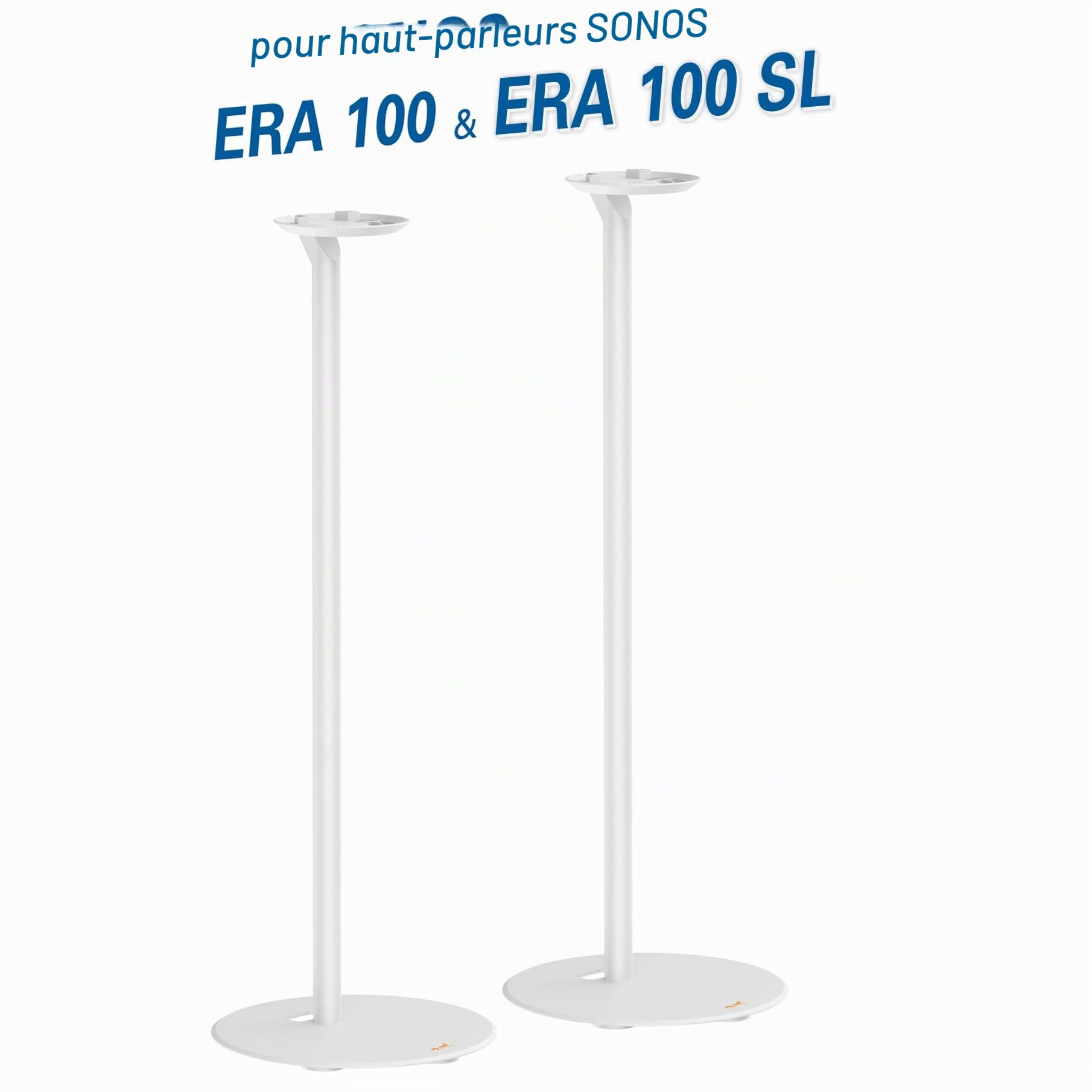 My Wall HS42WL Lot de 2 Supports de Haut-Parleur pour SONOS Era 100 Blanc