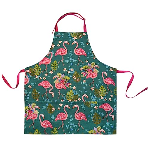 Couverture coton rose flamant rose Allen Designs : confort thermique idéal toutes saisons