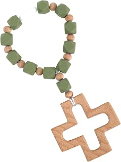 Silicone Ten-Year Rosary, Cross Baptism Silicone Rosary, Baby Rosary Teether, Baby Shower Baptism Party Supply, Kids First Rosary Gifts, Personalized Theme Birthday Party Supplies
