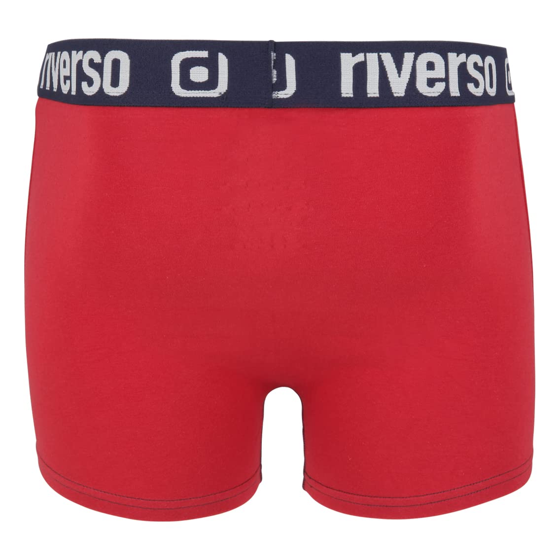 riverso Bokserki męskie RIVOle zestaw 6 par bokserek w stylu retro, bokserki z stretchu, czarne, szare, niebieskie, białe, zielone, czerwone, pomarańczowe, żółte, S M L XL XXL 3XL