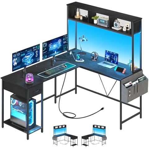 Yoobure L Shaped Gaming Desk Cover