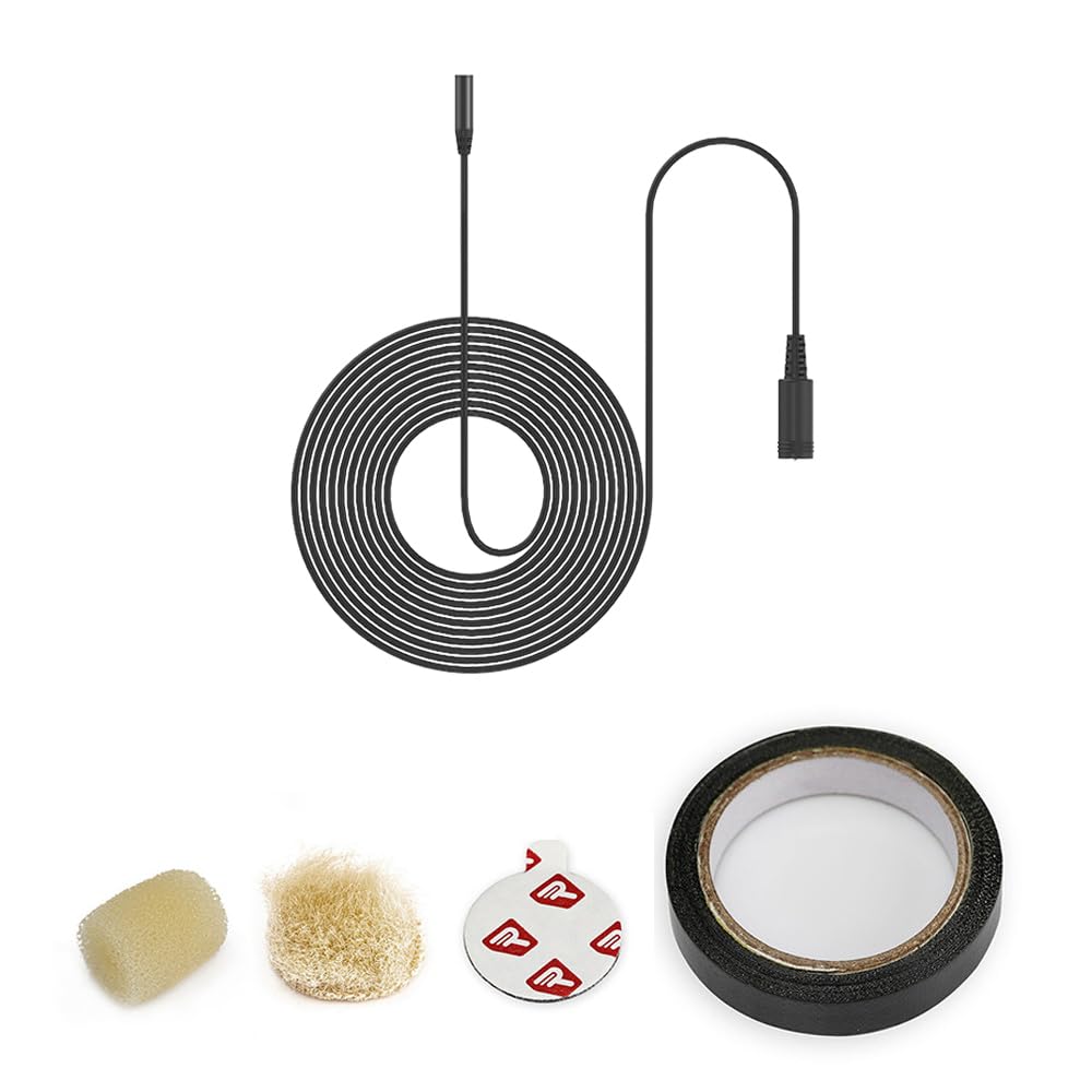 Deity W.Lav Pro Microphone Cravate Professionnel à condensateur 4 mm 1,8 m IP57 étanche 83 DB de diamètre pour vlog Live (Noir, sans Adaptateur Microdot)