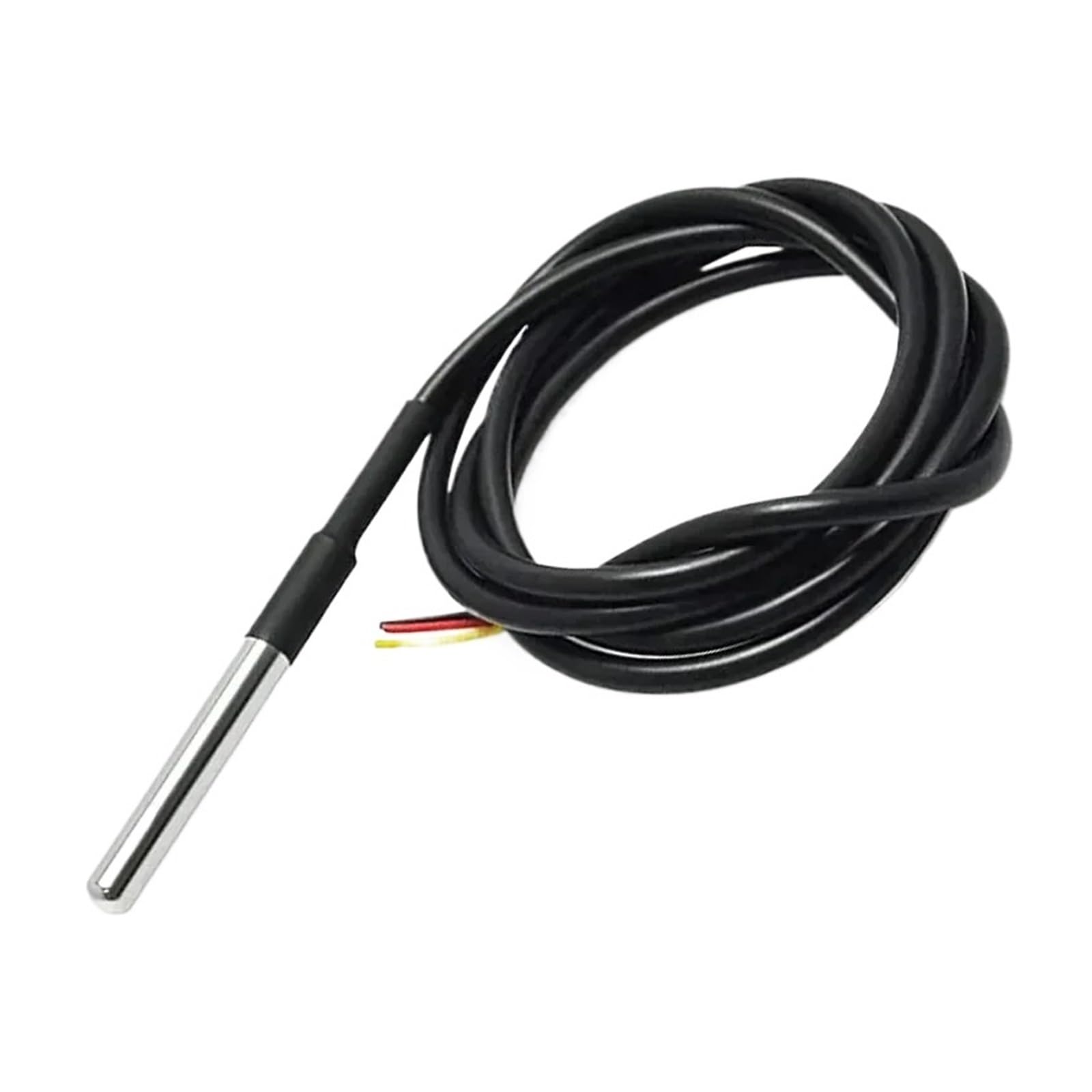 DS18B20 - Sensor de temperatura de rosca impermeable de acero inoxidable, paquete de 1 m, 2 m, 3 m, 5 m, 10 m (DS18B20 10 m, 1 unidad)