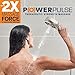 Waterpik One-Touch Dual 2-in-1 Shower System With Rain Shower Head and 7-Mode Hand Held Shower Head, Brushed Nickel XPB-139E-769ME