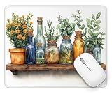 Tappetino Mouse Gaming, Pianta Tappetino per Mouse 220 x 180 mm, A-80