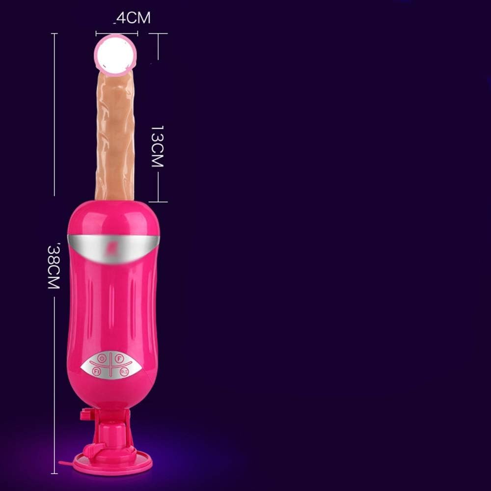 Juguete Máquina ametralladora Dildo Rotación telescópica ...