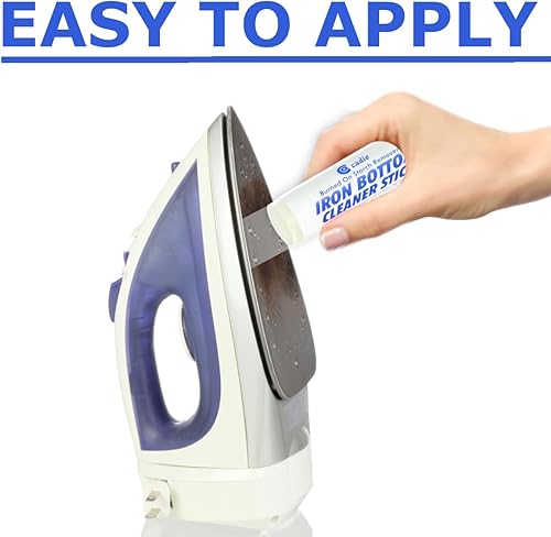 Miniatura 5 de Barra limpiadora de fondo de plancha de vapor, elimina el almidón acumulado, tela derretida, pegamento de la plancha caliente, elimina los residuos