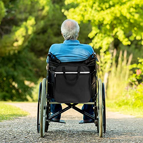 Bolsa de armazenamento para cadeiras de rodas - Mochila de armazenamento para cadeira de rodas para