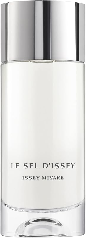 Issey Miyake Le Sel d'Issey Eau de Toilette - Fragancia marina fresca y amaderada para hombre - Con acorde de sal, algas marinas, jengibre y madera de cedro - Recargable