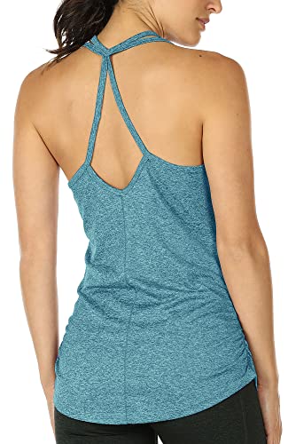 Shirt sans manches femme respirant vêtement gym et haut yoga