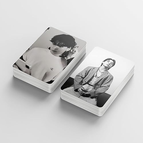 Miniatura 6 de Funwaretech Jungkook - Juego de 7 tarjetas fotográficas, 55 unidades, álbum en solitario Jungkook 2023, siete tarjetas Lomo, Bangtan Boys Kpop,