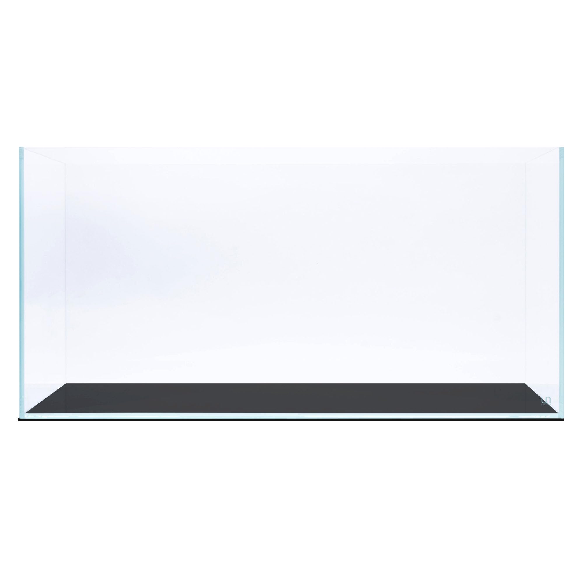 UNS Ultra Clear Rimless Tank - 114.1GAL | 432L - 47.24x23.62x23.62 | 120x60x60 CM, 12mm Glass Thickness, Leveling Mat Included - Low Iron, High Clarity Fish Tank w/ 45° Mitered Edge - [120U]