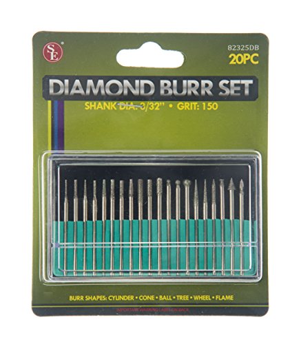 Set de 20 fresas diamantadas variadas SE miniatura 7
