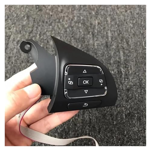 Interrupteur volant touches remplacement bouton commande canal audio pour VW 2011-2015