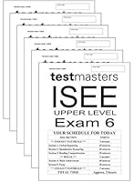 Test Masters ISEE Upper Level Exam Pack 0976744864 Book Cover