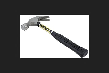 Steel Grip 16 oz. Claw Hammer Forged Steel Head Steel Handle 12 in. L