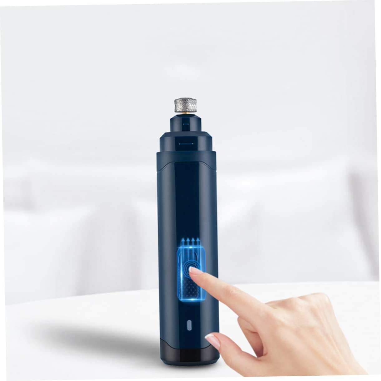 Toddmomy Recortador De Uñas Eléctrico para Mascotas Pulidor De Uñas para Patas De Perro Recargable Motor Silencioso Material Abs Fácil De Manejar para El Cuidado De Mascotas
