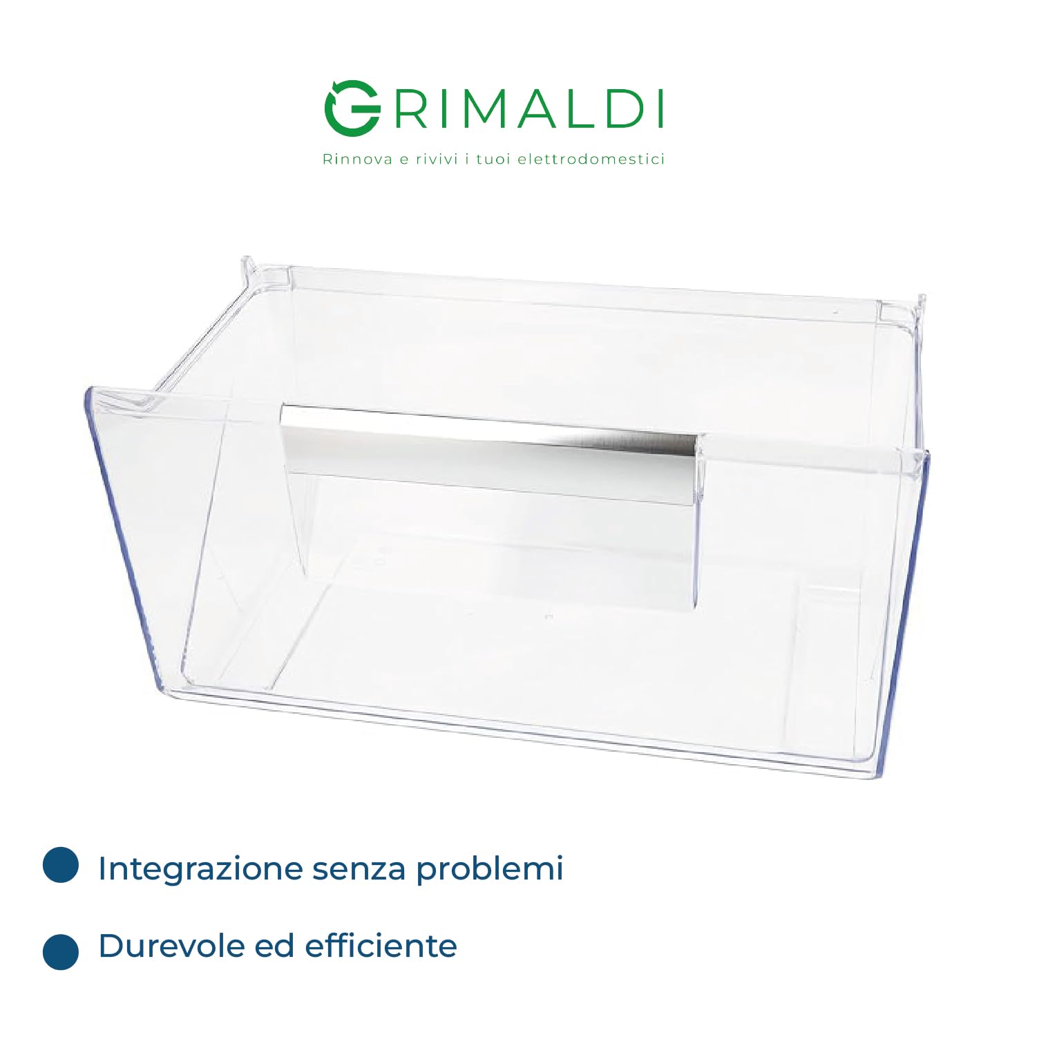 G GRIMALDI Cassetto Congelatore Compatibile con Electrolux 2647016134
