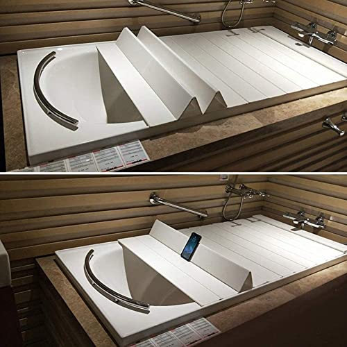 Plateau de Baignoire Isolant Pliable JATIBOSH pour un Bain Chaud