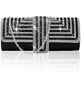 Barode Women's Clutch Purse Sparkly Rhinestone Evening Bag Bridal Wedding Prom Party Handbag