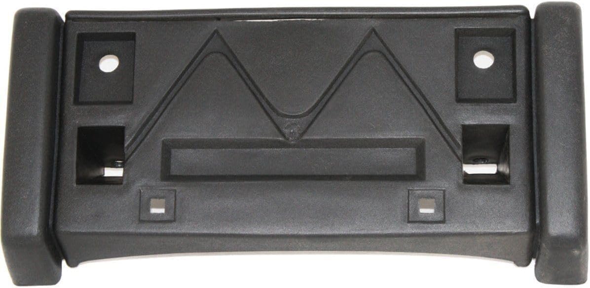 DAT AUTO PARTS Front Bumper License Plate Frame Tag Mounting Bracket Holder Replacement for 1994-2005 Chevrolet S10 Blazer Truck Black Textured Plastic GM1068107 15672291