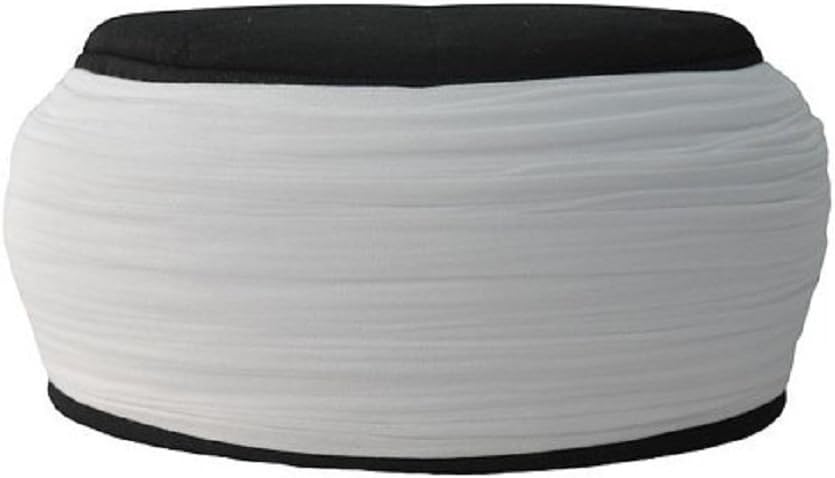 NDA Imama Headwear for Men's Headwear Pagri Scarf for Muslim Men's Long Scarfs for prayer Imam Safa | Caps/Hat not included (3-Meter, White)