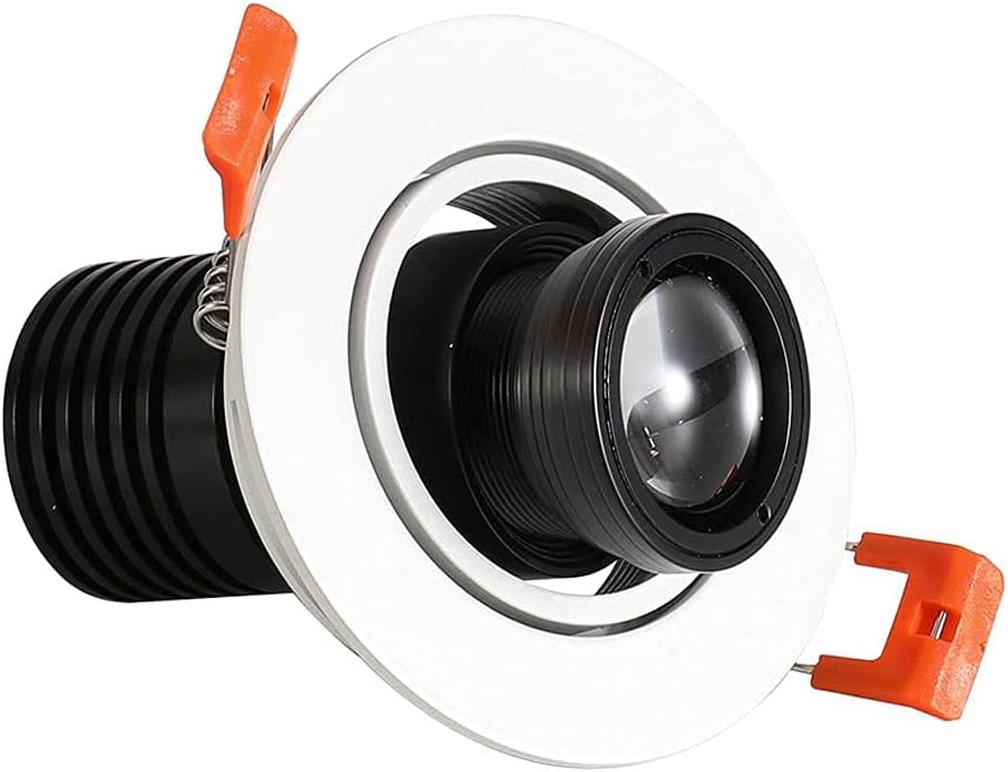 Spotlight,5W Led Ceiling Spotlight Recessed Directional Downlights, Fish Picture Nordic Ceiling Accent Spot Light, Ceiling Lighting Fixtures for Children Room Corridor Ga,3-fish-6000k