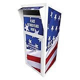 Flag Retirement Drop Box (710-ACM) – Proper & Respectful Disposal – Assembly Required – Made From Aluminum Composite Material (Flag)