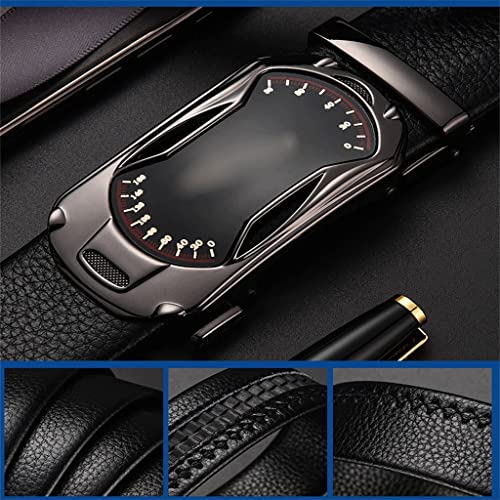 Plus Long Size Belt for Men Automatic Buckle Wast Straps Belt(E,120cm)4