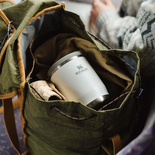 Image of STANLEY Adventure To-Go Food Jar 18 oz | Vacuum Insulated Food Container | Wide Mouth Screw On Lid | Packable for Travel | Stainless Steel with Leakproof Lid | BPA-Free | Sea Glass Plume