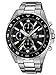 Produktbild Casio Edifice Herren Chronograph Quarz Uhr EFR-568D mit Edelstahl Armband, Schwarz