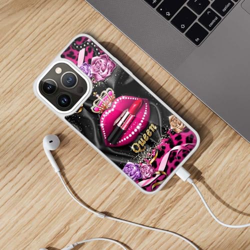 Coque antichoc iPhone 13 Pro Max protection rigide motif léopard - 4