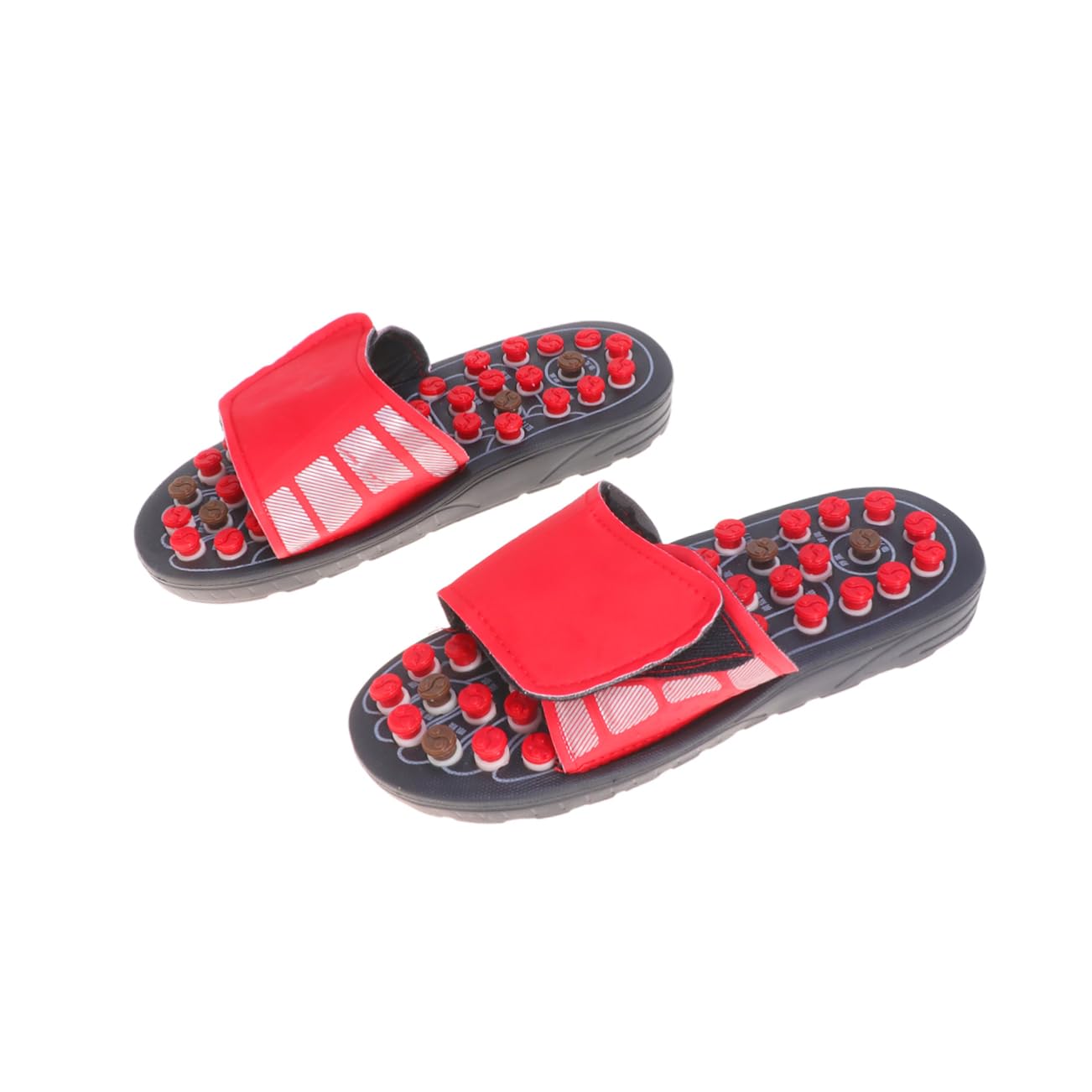 Roten Massagepantoffeln 40-41 aus Eva für Fußmassage