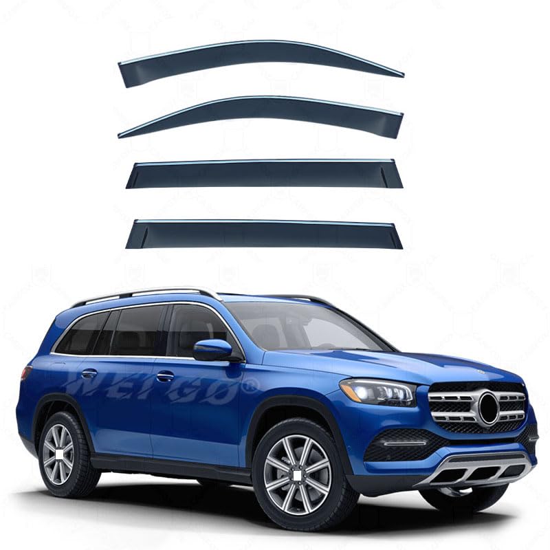 Déflecteurs de vent de voiture pour voyager en Mercedes GLS 2020+ au frais