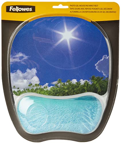 Fellowes Photo Gel Mouse Pad - 25.4 Mm X 185.7 Mm X 235 Mm Dimension - Multicolor #TOP2