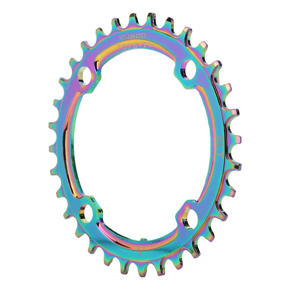 THE SKULL DISK DAMNGOOD!! × NATURE TONES BicycleTooth Disc, Bike Positive & Negative Tooth Disc, Easy to