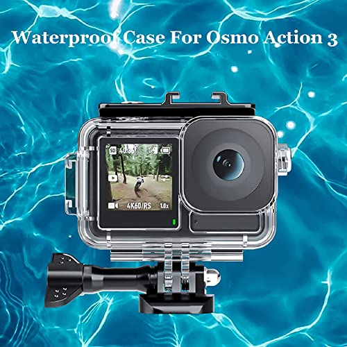 Camera Housing Case for Osmo Action 3, 197ft Underwater Photography Waterproof Housings - Image 4