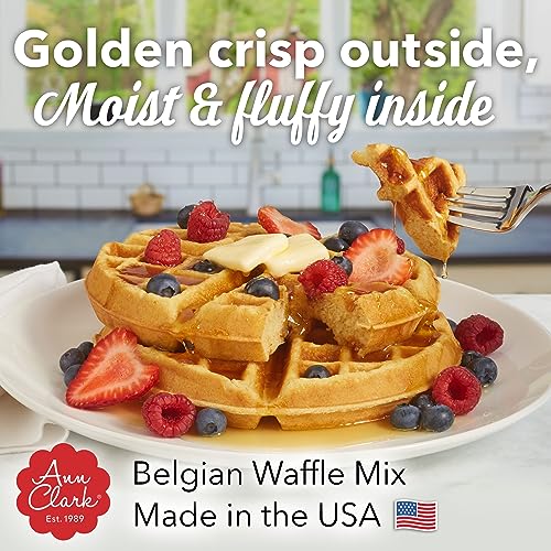 Image of Ann Clark Gourmet Belgian Waffle Mix, 16 oz. (2 Pack)